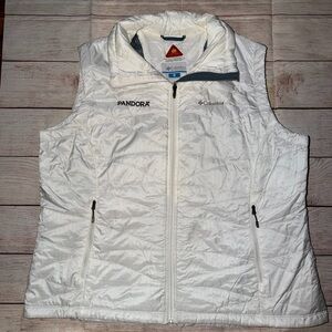 Columbia White Women's Vest